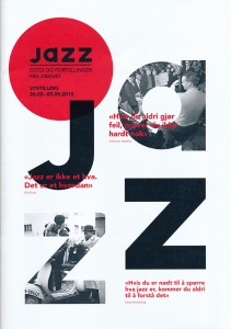 UTSTILLING: Programmet til utstillingen ««Jazz – foto og fortellinger fra arkivet» som står på Nasjonalbiblioteket fram til 5. september.