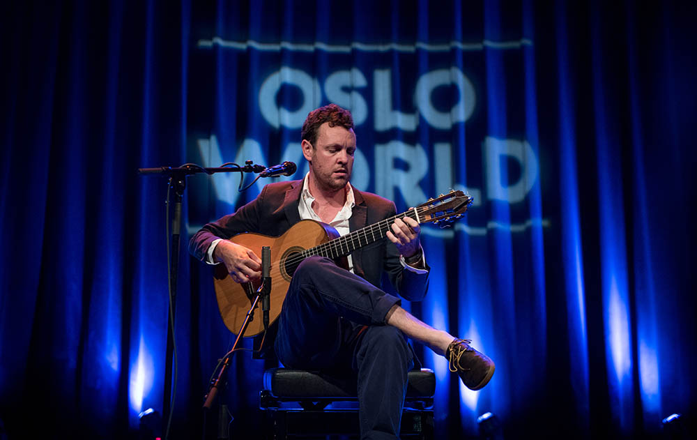 Derek Gripper på Oslo World 2017 (foto: Lars Opstad/Oslo World)