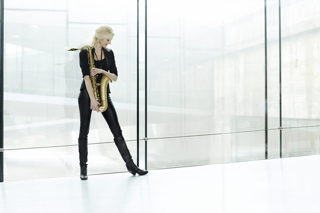 Portrait of Christina Dahl Saxophonist