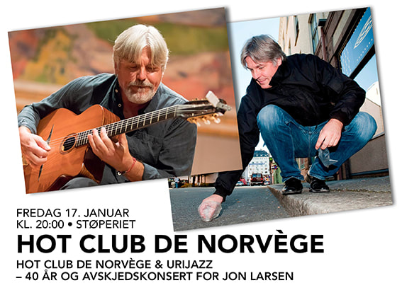 Hot Club de Norvège & Urijazz – 40 år og avskjedskonsert for Jon Larsen -  Jazz i Norge