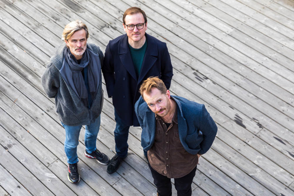 Audun Kleive, Per Zanussi og Eyolf Dale åpner sommerkonsertrekka på Nasjonal jazzscene. Foto: Tore Sætre