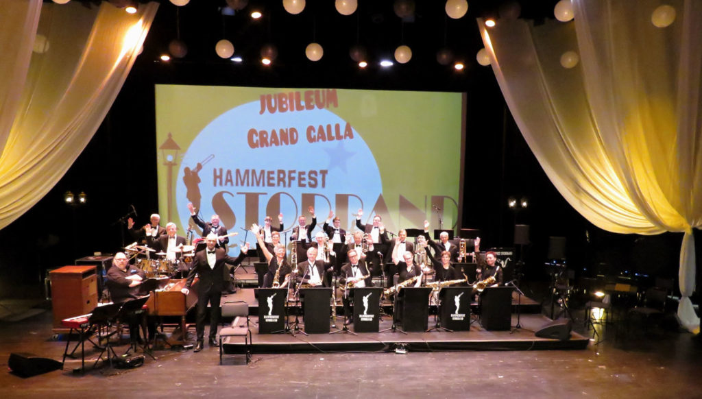 Hammerfest Storband feiret sitt 50-års jubileum med konsert i 2018. Foto: Knut Karlsen