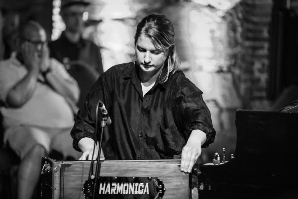 Torsdagens overraskelse var The Lost Tangos, duoen med Guoste Tamulynaite og Jan Martin Gismervik. Foto: Tore Sætre
