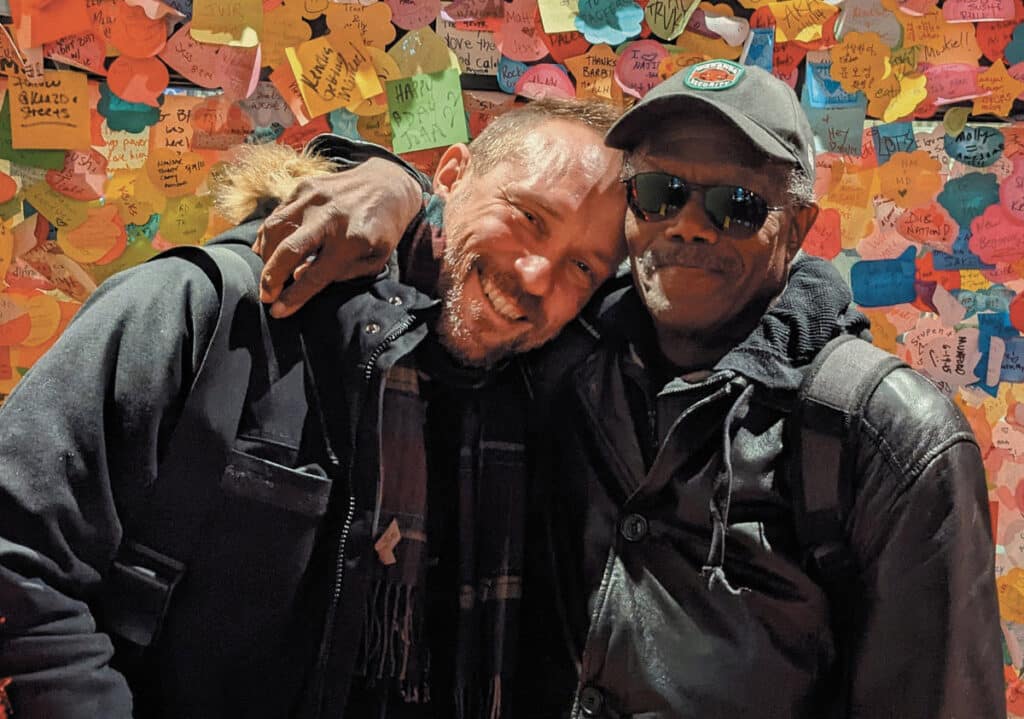 Paal Nilssen-Love og Joe McPhee spiller på Blow Out lørdag 23. august. Bildet er hentet fra coveret til duoens utgivelse 