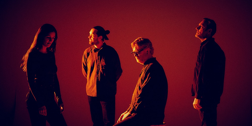 Beiggja, med Kika Spranger, Kjetil Mulelid, Per Oddvar Johansen og Mats Eilertsen, spiller på Kampenjazz 15. mars. Dette er første av tre konserter fra residerende kapellmester Johansen. Foto: Helge Brekke