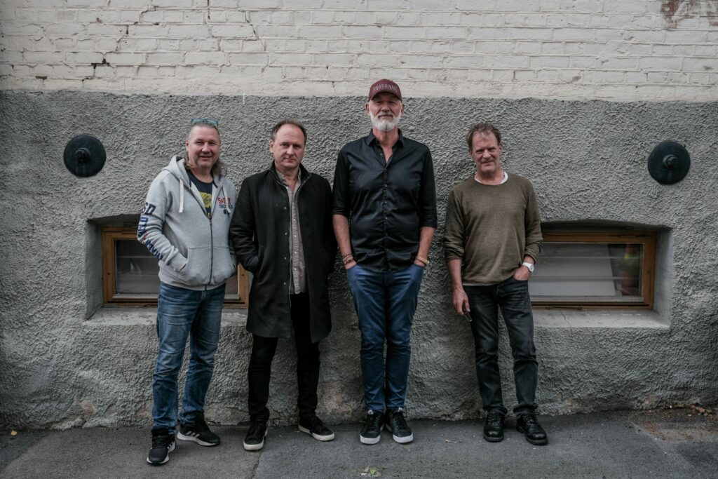 Per Mathisen, Hans Mathisen, Petter Wettre og Gary Husband (Foto: Christian Skolmen)