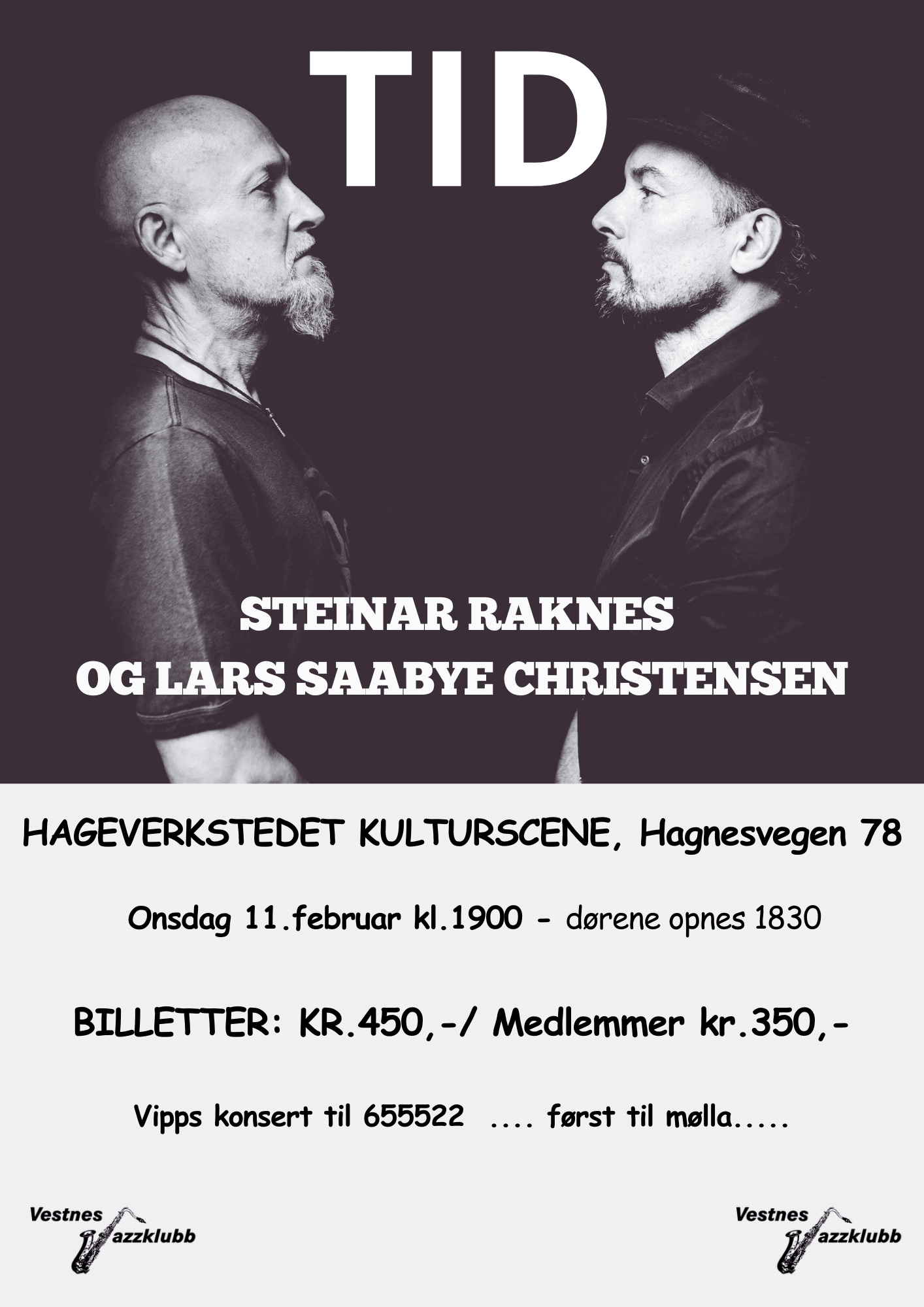 TID med Steinar Raknes og Lars Saabye Christensen - Jazz i Norge
