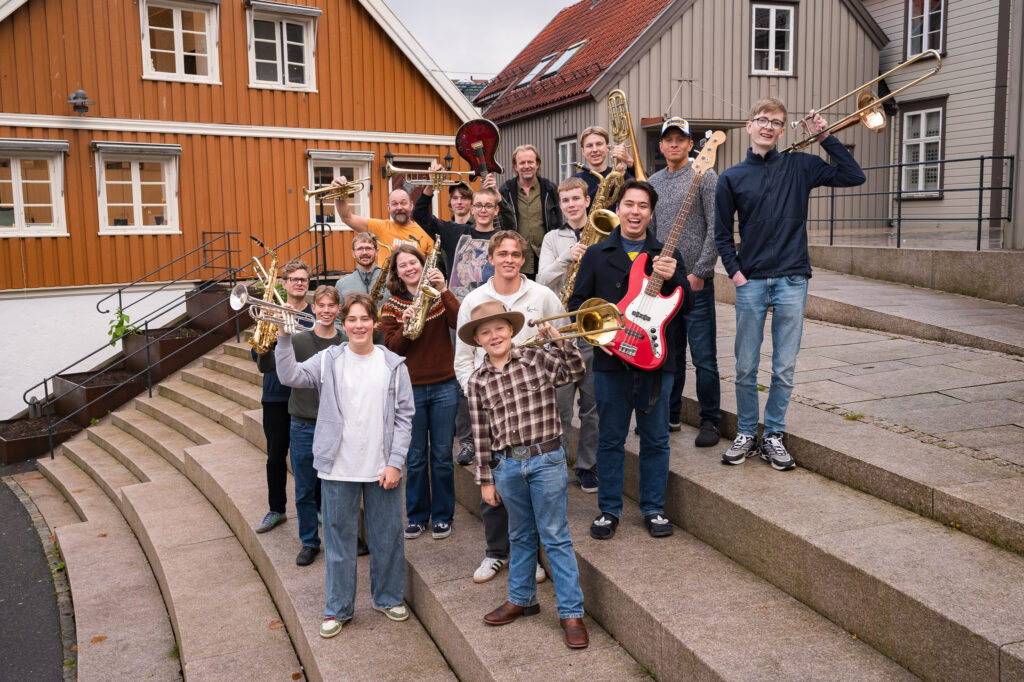 Sørnorsk ungdomsstorband er et av de deltakende storbandene (Foto: Knipselyst/Birgit Fostervold)