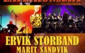 Ervik Storband, Latinkonsert med Marit Sandvik, Øystein Norvoll og Simen Vangen