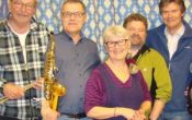 Jazz i gågata med: Smaalenene Jazzband