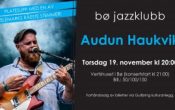 Bø Jazzklubb presenterer: AUDUN HAUKVIK