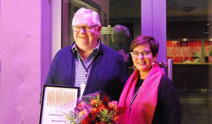 Storbandprisen 2017 tildelt Marius Stenberg