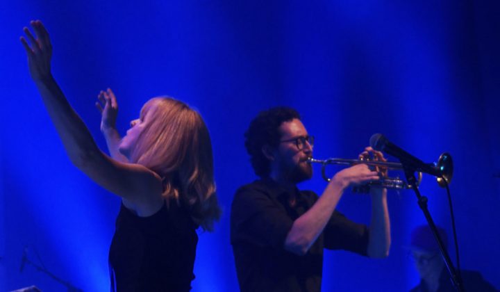 Ensemble Denada og Maria Schneider på hovedscenen i San Sebastian