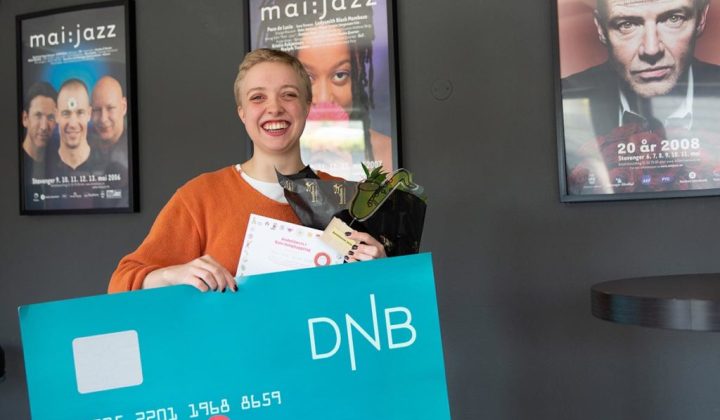 Overrasket med talentpris på 50 000 kroner
