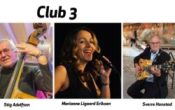 Lillestrøm Jazzklubb presenterer CLUB 3 og Marianne Ligaard