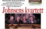 Sarpsborg Jazzklubbs Julebord. Johnsens kvartett spiller