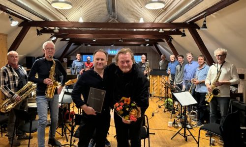 Sørnorsk jazzsenter-prisen for storband til Hans Mathisen