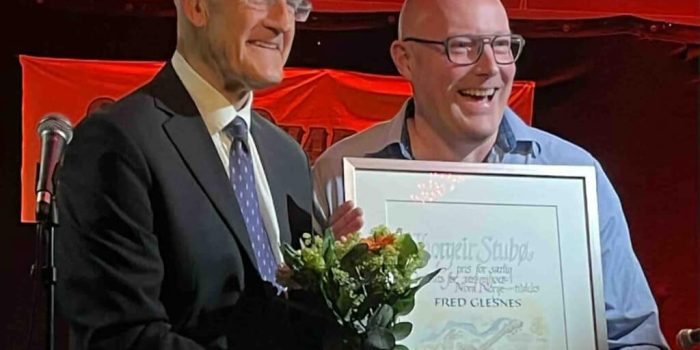 Stubøprisen til Fred Glesnes