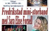 Fredrikstad mini-storband med Sara Elise Forsell