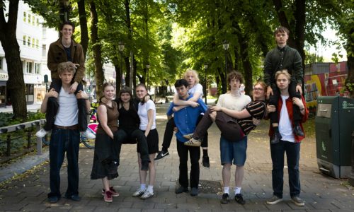 Gatelangs i Drammen