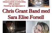 Julebord med Chris Grant Band & Sara Elise Forsell
