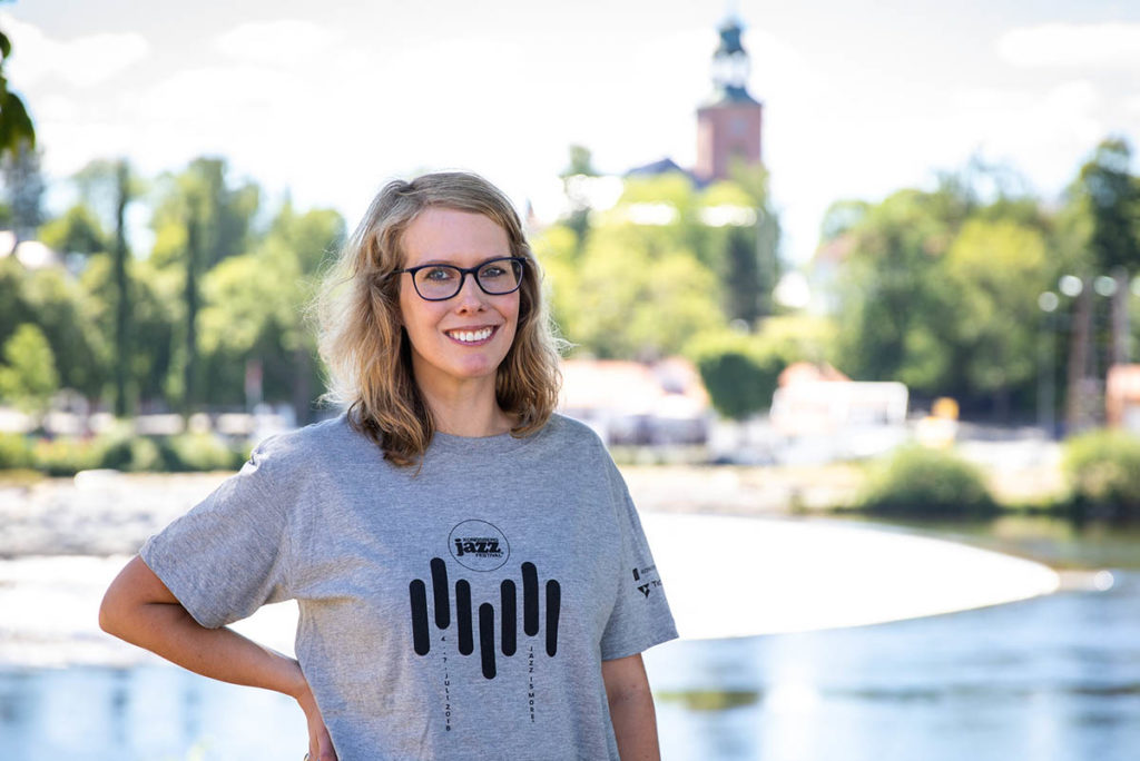 Ragnhild Menes, her fra Kongsberg Jazzfestival i fjor. Foto: Thomas Hegna/Kongsberg Jazzfestival