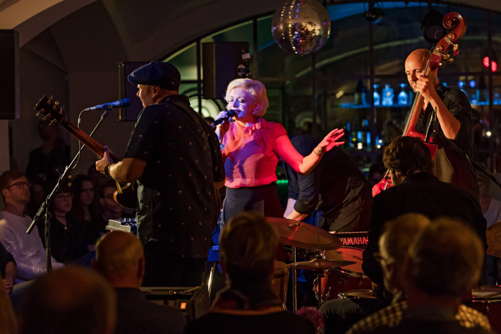 Hilde Louise Asbjørnsen Quartet under Jazzahead 2019. Foto: Jan Ratkhe