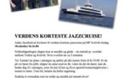 Verdens korteste jazzcruise med M/S Svelvik