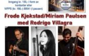 Frode Kjekstad/Miriam Paulsen med Rodrigo Villagra