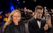LINN SKÅBER OG CARL HENRIK NILSEN MED PRIME TIME ORCHESTRA PÅ LANELOT