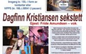 Dagfinn Kristiansen sekstett. Gjest: Fride Amundsen