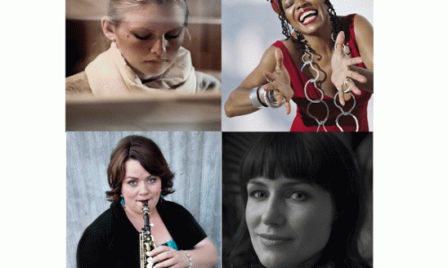 Women in Jazz under Varangerfestivalen med Frøydis Grorud, Torun Eriksen, Dee Dee Birgdewater og Aggie Frost