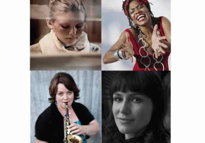 Women in Jazz under Varangerfestivalen med Frøydis Grorud, Torun Eriksen, Dee Dee Birgdewater og Aggie Frost