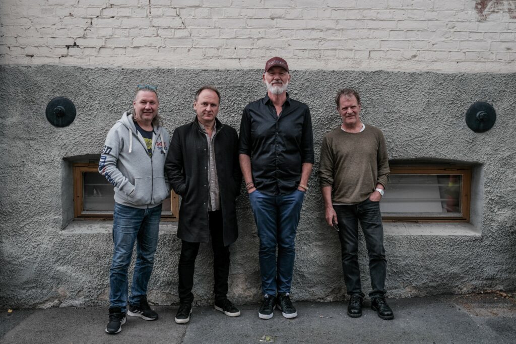 Per Mathisen, Hans Mathisen, Petter Wettre og Gary Husband (Foto: Christian Skolmen)