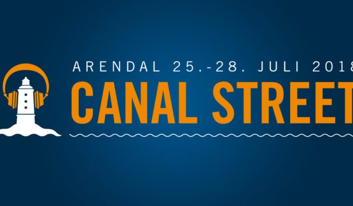 Canal Street-festivalen i Arendal starter i dag, onsdag 25.07.!