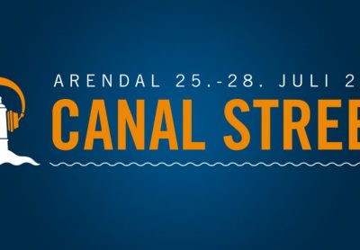 Canal Street-festivalen i Arendal starter i dag, onsdag 25.07.!