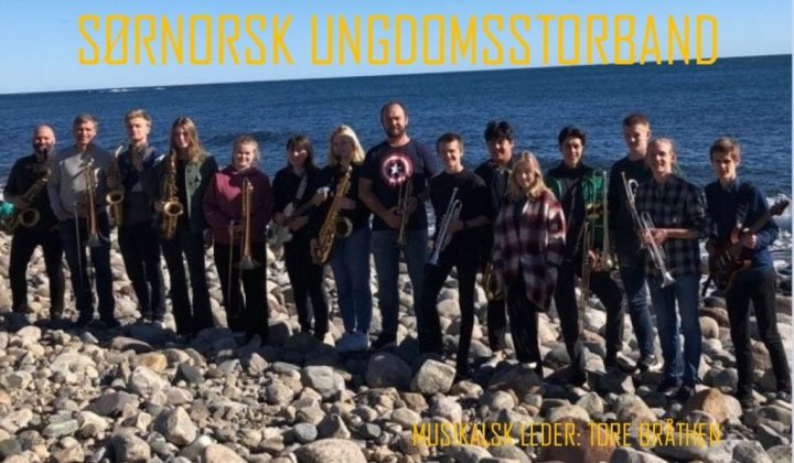 3 konserter med Sørnorsk Ungdomsstorband 23.-24. mars