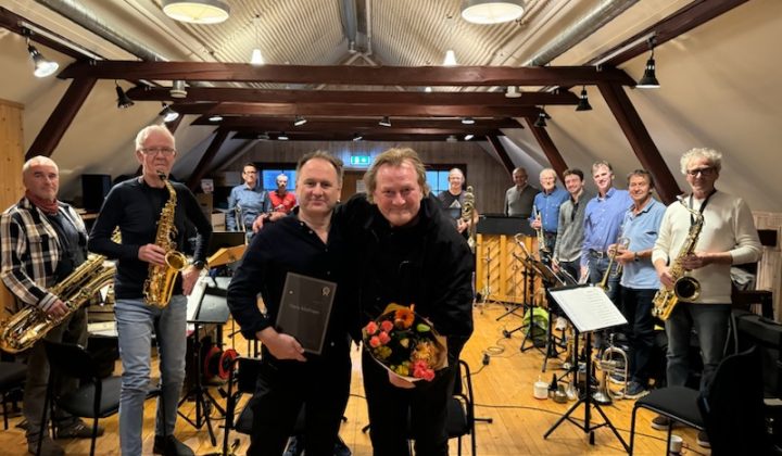 Sørnorsk jazzsenter-prisen for storband til Hans Mathisen