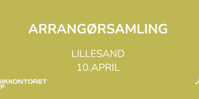 Arrangørsamling våren 2026