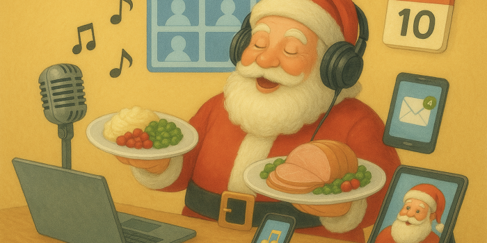 Julelunsj / digital ambivalens