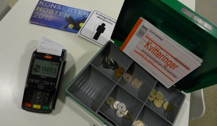 Betalingsterminal til utlåns