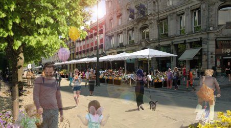 Ønsker storband til å spille på Karl Johan