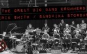 Erik Smith og Sandvika storband. The great big band drummers