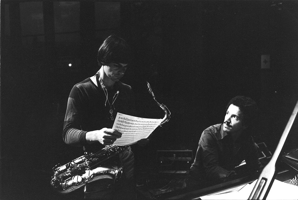 Jan Garbarek med Keith Jarrett (foto: Roberto Masotti/ECM Records)