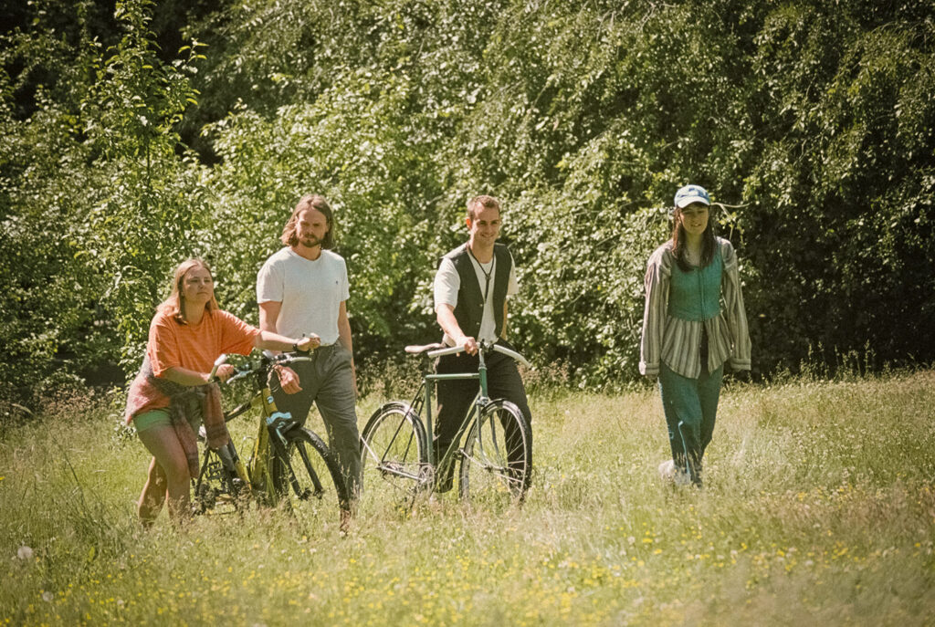 Diket i oppoverbakke - vi snakker med Levina Storåkern fra en fremragende kvartett som spilte på Trondheim Calling denne uka. Foto: Anne Marte Aure