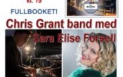 Sarpsborg Jazzklubbs Julebord. Chris Grant band med Sara Elise Forsell