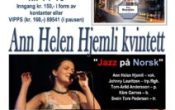 Ann Helen Hjemli kvintett &laquo;Jazz på Norsk&raquo;